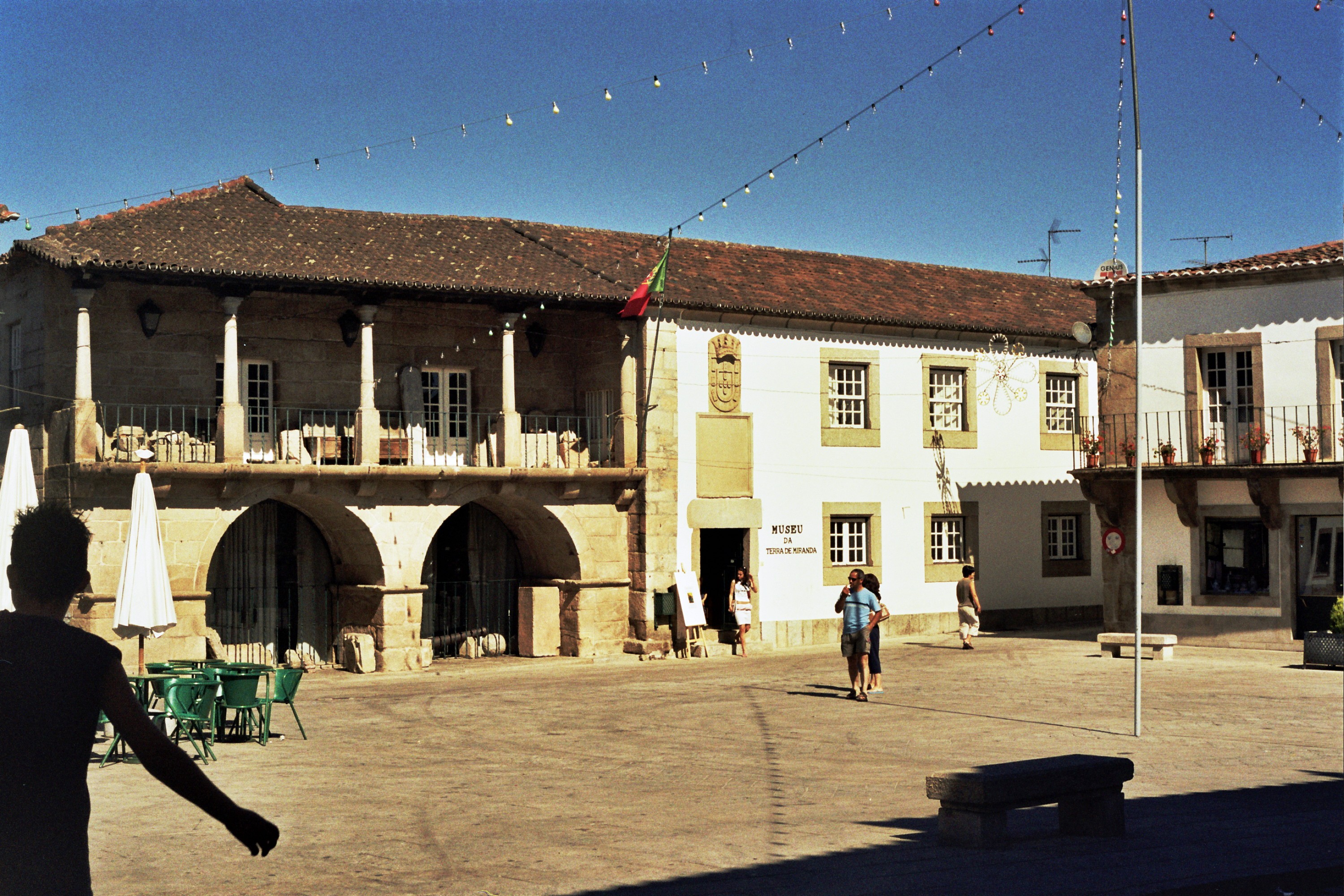 Fachada do Museu da Terra de Miranda